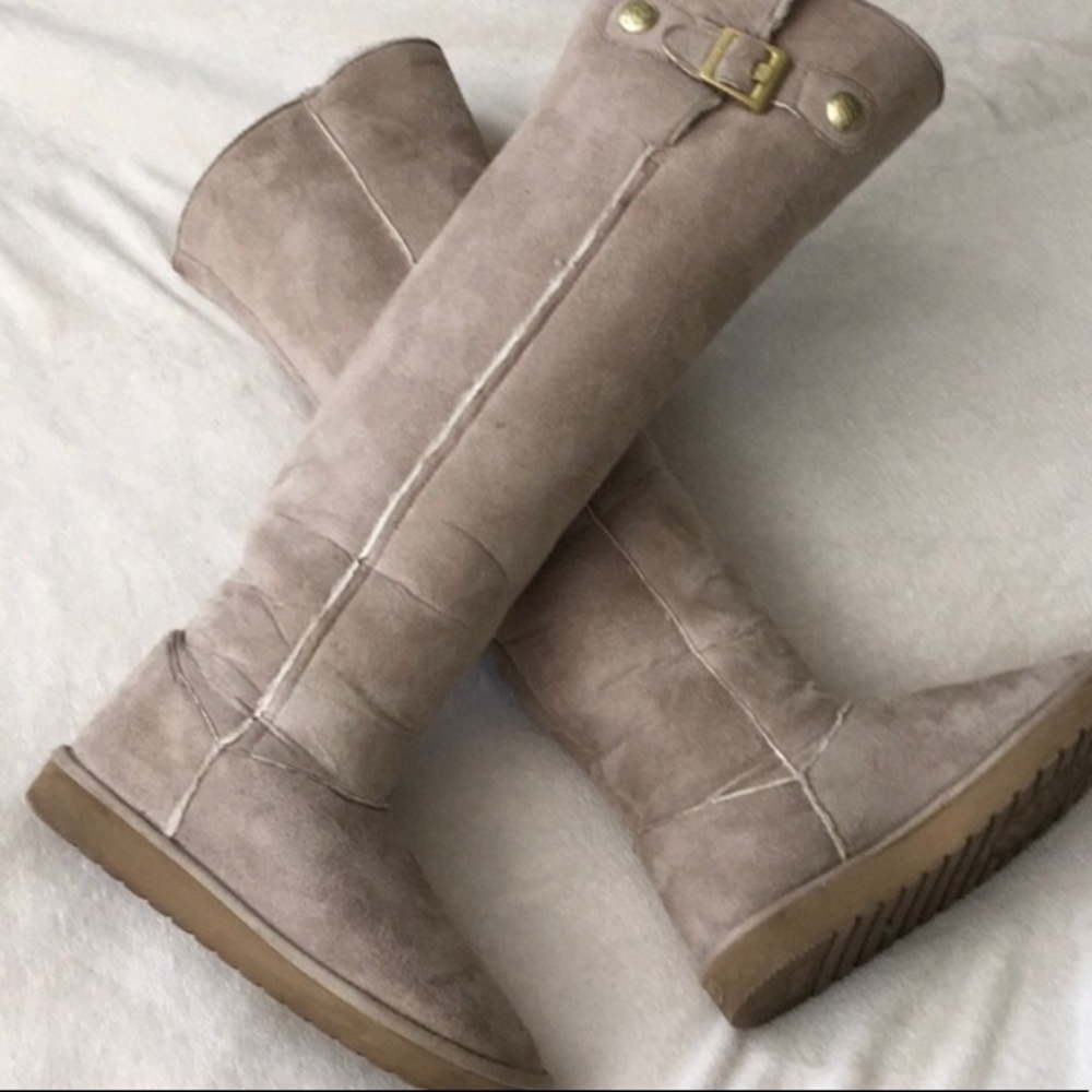 Vince Camuto “ugg” style over the knee boots sz 6
